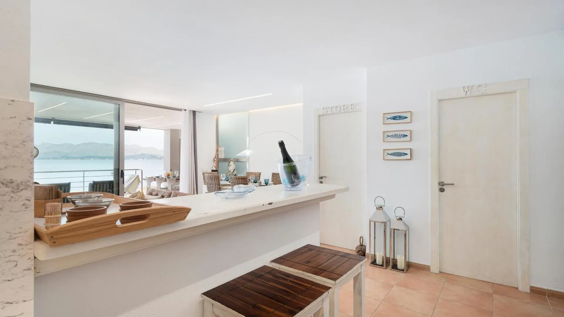 דירות אלקודיה Cas Carbon3R-Stunning Ground Floor In Front Of The Sea